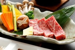 上州牛の石焼ステーキ 1人前 2,000円（税別）